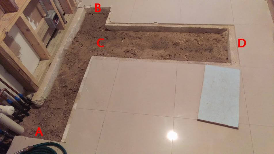 How to Install Plumbing in Existing Concrete Slab 3