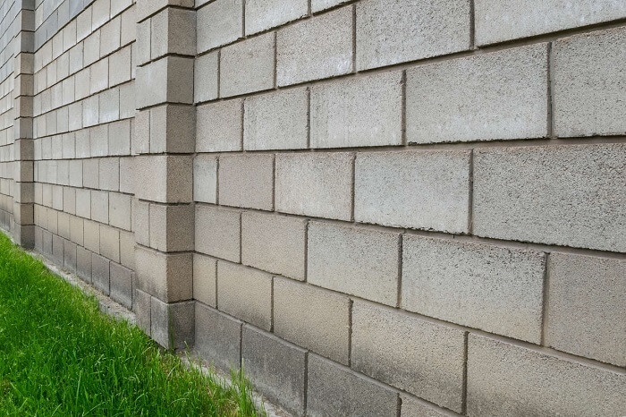 how to paint cinder block wall to look like stone 1